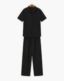 CONJUNTO de PANTALÓN y POLO de ALGODÓN