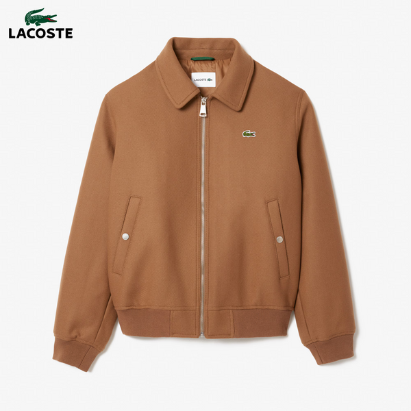 CHAQUETA de AVIADOR de LANA PREMIUM