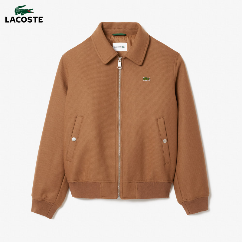 CHAQUETA de AVIADOR de LANA PREMIUM