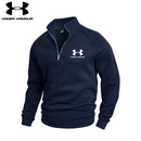 UNDER АRMОR - JERSEY de ALGODÓN con MEDIA CREMALLERA