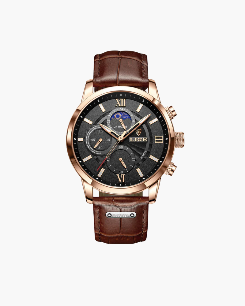 RELOJ CLÁSICO LUGANO (IMPERMEABLE)