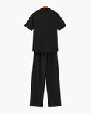 CONJUNTO de PANTALÓN y POLO de ALGODÓN