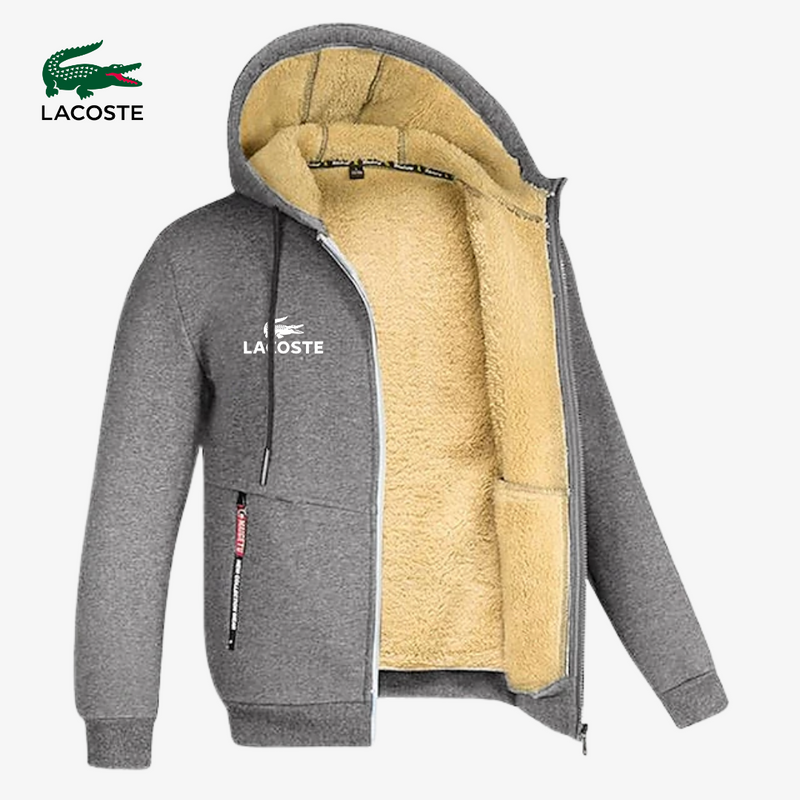 SUDADERA con CAPUCHA y CREMALLERA de INVIERNO SHERPA
