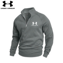 UNDER АRMОR - JERSEY de ALGODÓN con MEDIA CREMALLERA