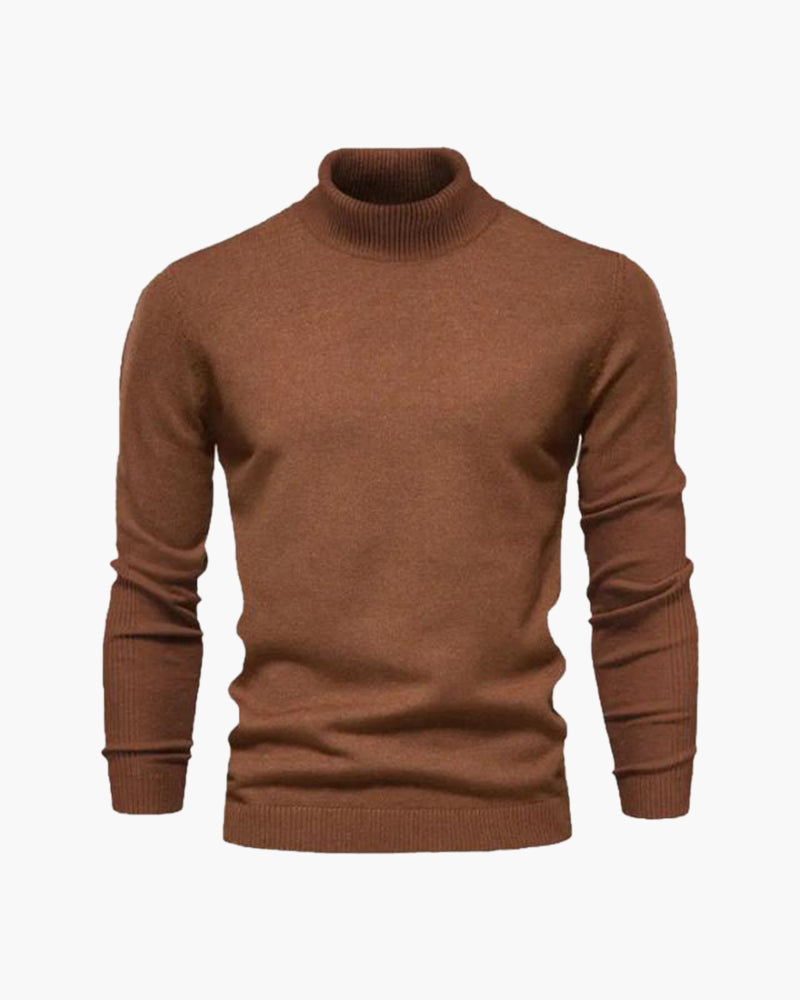 JERSEY de CUELLO ALTO de LANA MERINO GSTAAD