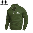 UNDER АRMОR - JERSEY de ALGODÓN con MEDIA CREMALLERA