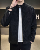 CHAQUETA de CUERO de ANTE ESTATE