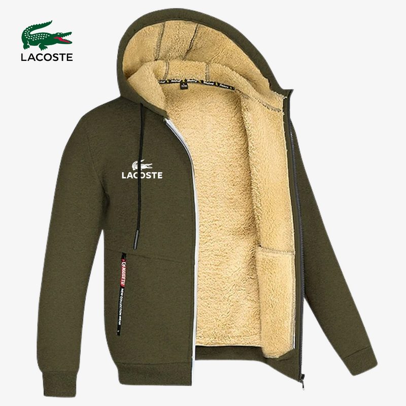SUDADERA con CAPUCHA y CREMALLERA de INVIERNO SHERPA