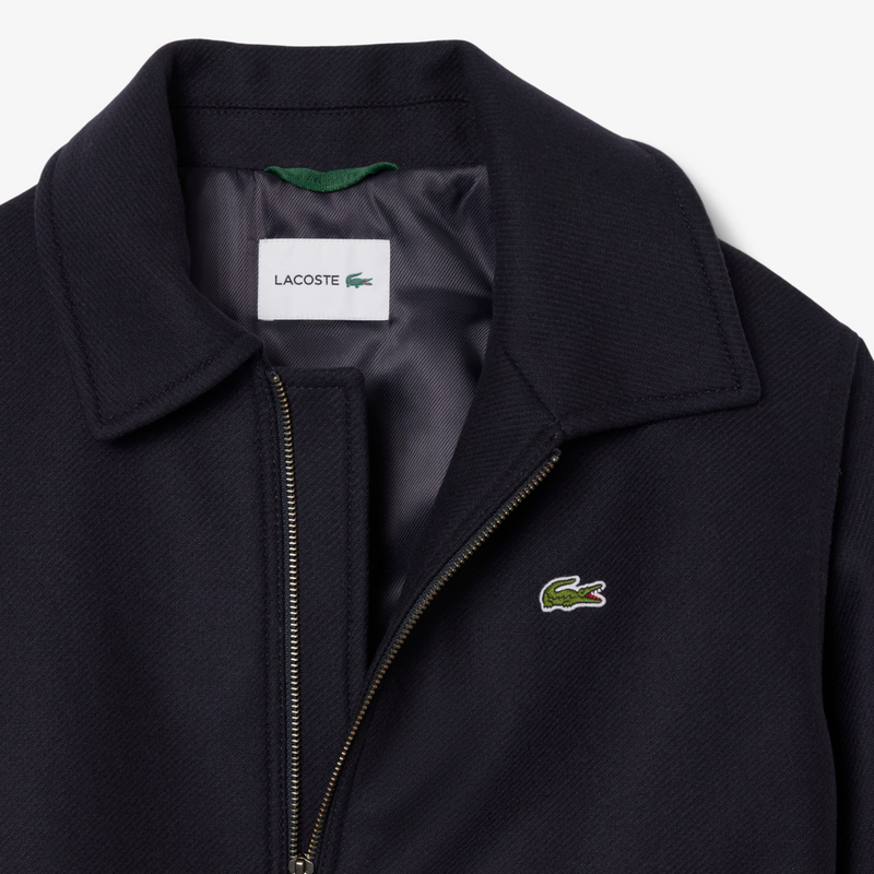 CHAQUETA de AVIADOR de LANA PREMIUM