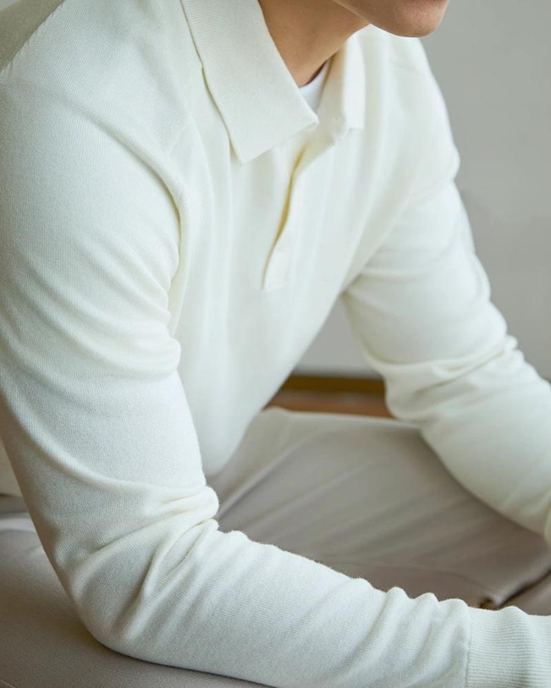 POLO 100 % LANA de PRIMERA CALIDAD.