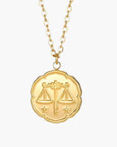 COLLAR con SIGNO del ZODÍACO - ORO